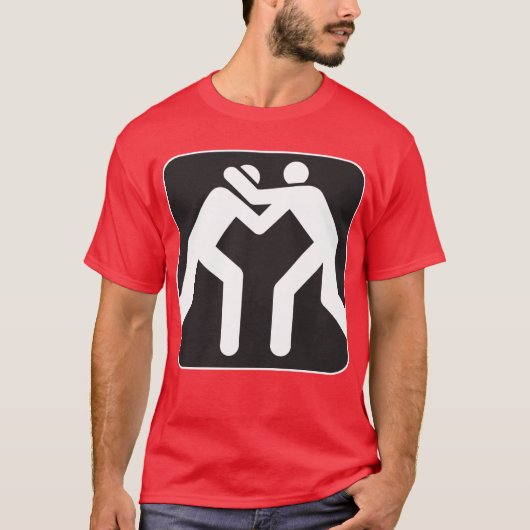 T-shirt Icône de lutteurs (Devant)