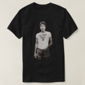 T-shirt Icône Décontractée Leonard Cohen (Design devant)
