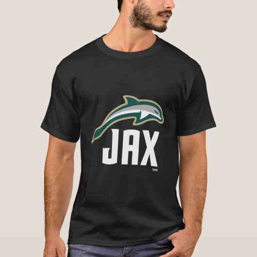 T-shirt Icône des dauphins de Jacksonville (Devant)