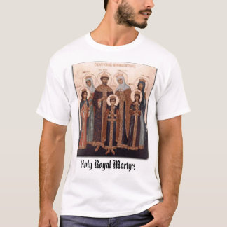 T-shirt Icône des martyres royaux saints