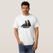 T-shirt icône d'expédition (Devant entier)