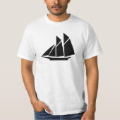 T-shirt icône d'expédition (Devant)