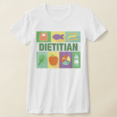 T-shirt Icone diététique professionnelle Conçu (Poser)