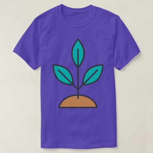 T-shirt Icône Environnement d'agrafage (Design devant)