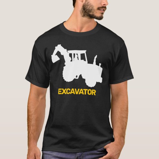 T-shirt Icône Excavateur (Devant)