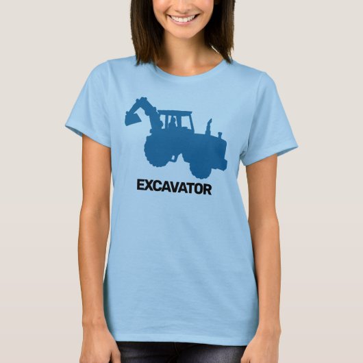 T-shirt Icône Excavateur (Devant)