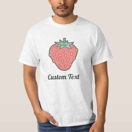 T-shirt Icône fraise (Devant)