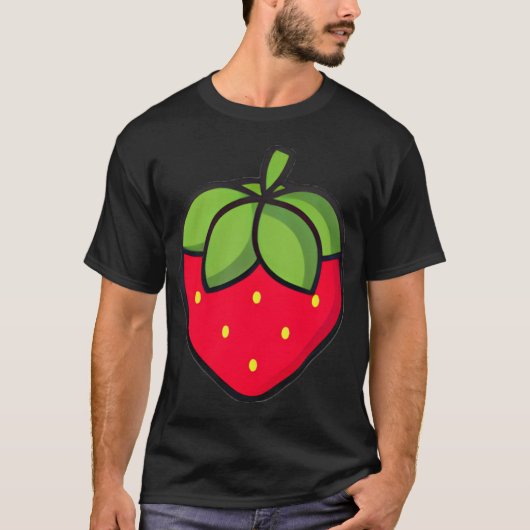 T-shirt Icône fraise (Devant)