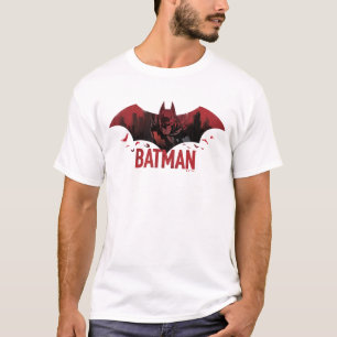 T-shirt Icône gotham de Batman Crimson