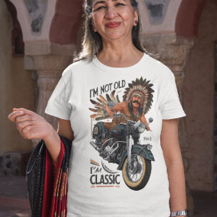 T-shirt Icône intemporelle : Pas vieille, mais légendaire