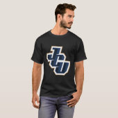 T-shirt Icône John Carroll Blue Streaks (Devant entier)