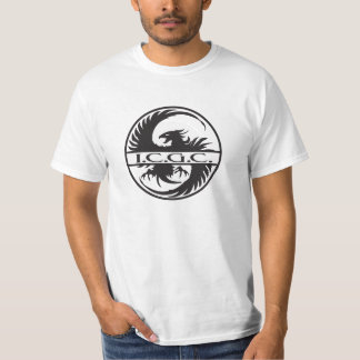 T-SHIRT ICÔNE LE NOM DE BRANCHE TOMBÉ SUR LE DOS