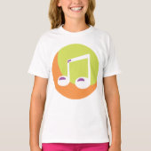 T-shirt Icône Note musicale (Devant)