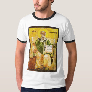 T-shirt Icône orthodoxe de saint Athanase d'Alexandrie