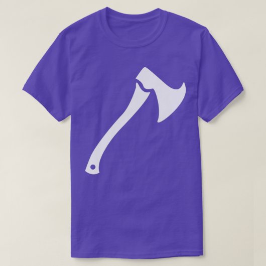 T-shirt Icône Outil Hatchet Ax (Design devant)