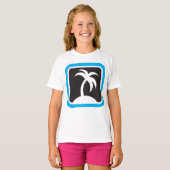 T-shirt Icône Palm Tree (Devant entier)