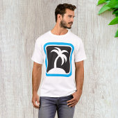 T-shirt Icône Palm Tree