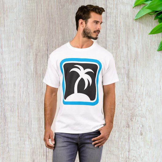 T-shirt Icône Palm Tree