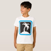 T-shirt Icône Palm Tree (Devant entier)