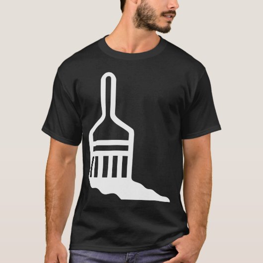 T-shirt Icône Peinture (Devant)