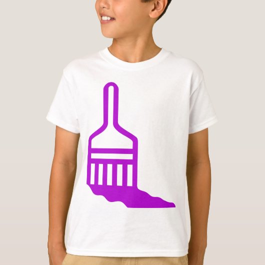 T-shirt Icône Peinture (Devant)