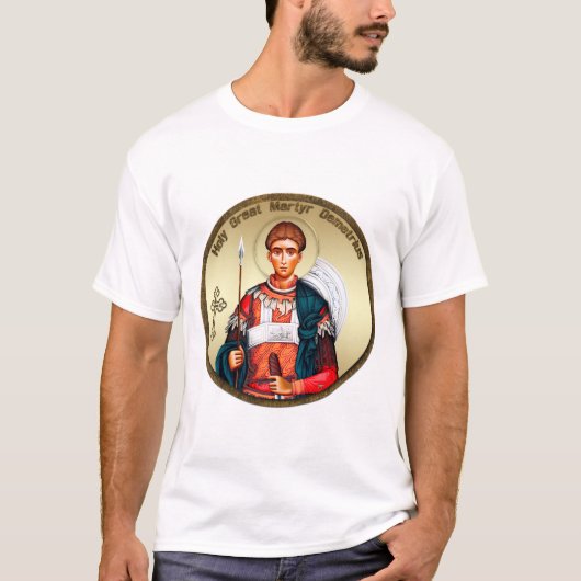T-shirt Icône Saint Démétrius 4 (Devant)