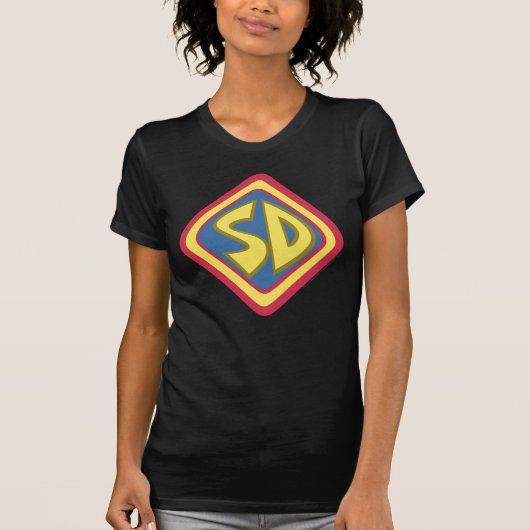 T-shirt Icône "SD" Scooby-Doo (Devant)