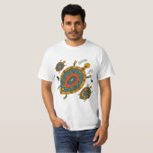 T-shirt Icône Tortue (Devant entier)