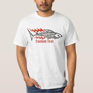 T-shirt Icône tribale de requin 2
