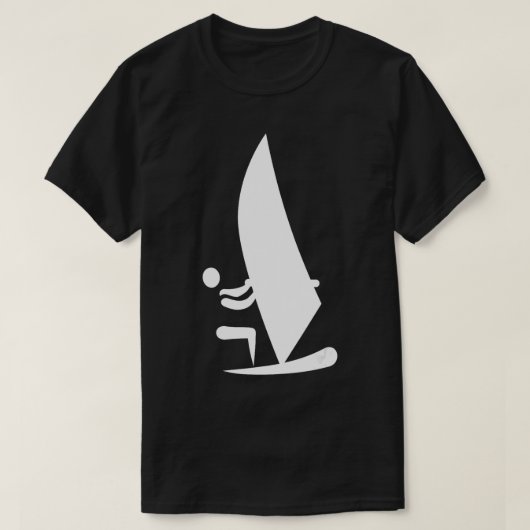 T-shirt Icône Windsurf (Design devant)