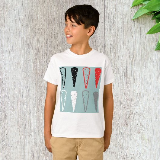 T-shirt Icônes de carotte