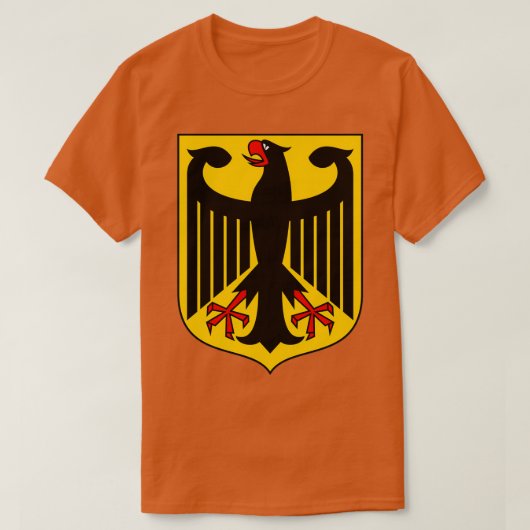 T-shirt Icônes de curling en Allemagne (Design devant)