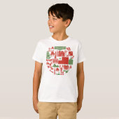 T-shirt Icônes de la Nouvelle Angleterre (Devant entier)