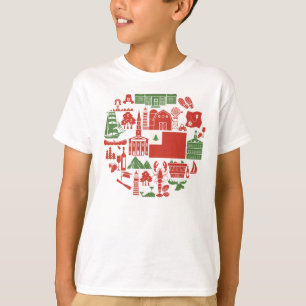 T-shirt Icônes de la Nouvelle Angleterre