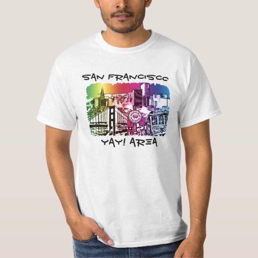 T-shirt Icônes de San Francisco (Devant)