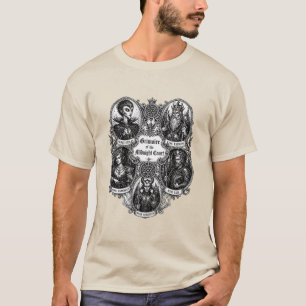 T-shirt Icônes infernales Le Grimoire gothique