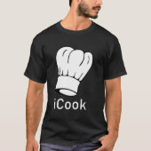 T-shirt Icook Funny Cook Chef (Devant)