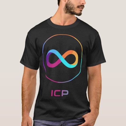 T-shirt ICP Crypto DFINITY Internet Computer Cryptocurry (Devant)