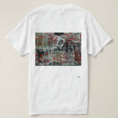T-shirt ICRed – Fleurs sur le devant et le dos (Design dos)