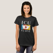 T-shirt ICU Nurse Work School Nursing Team Squad Women (Devant entier)