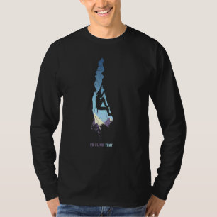 T-shirt Id Climb Tha, Mountain Climber Rock Escalade