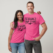 T-shirt Id Double Tapper Cette Drôle De Propriétaire D'Ar (Unisexe)