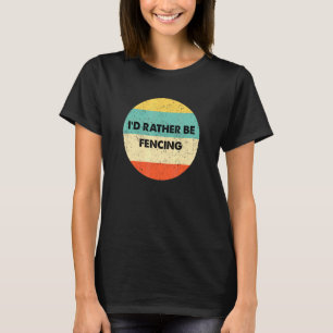 T-shirt ID Fencer Plutôt Clôturer