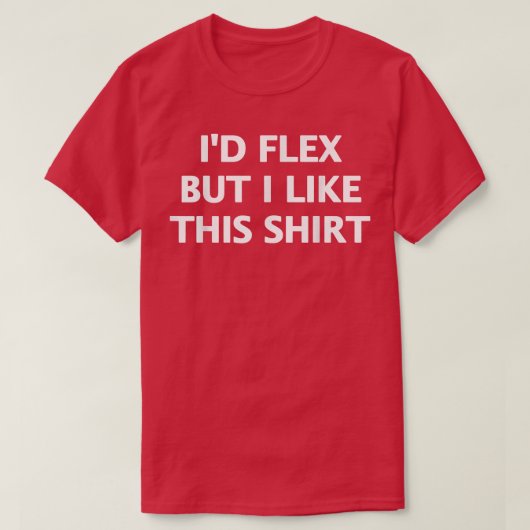 T-shirt Id Fle But I Like This (Design devant)