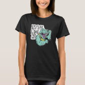 T-shirt Id Flex But I Like This Bodybuilder T Rex Dinosau (Devant)