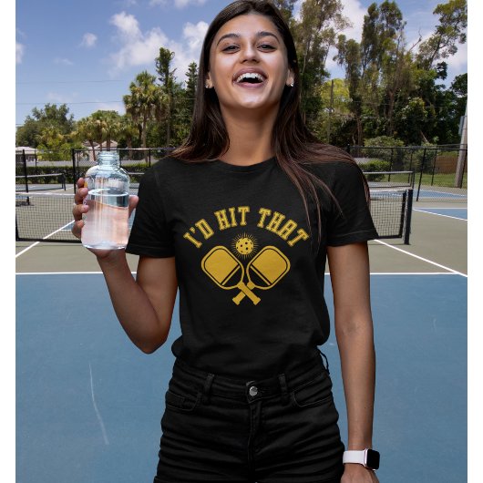 T-shirt I'd Hit That Funny Woman Pickleball