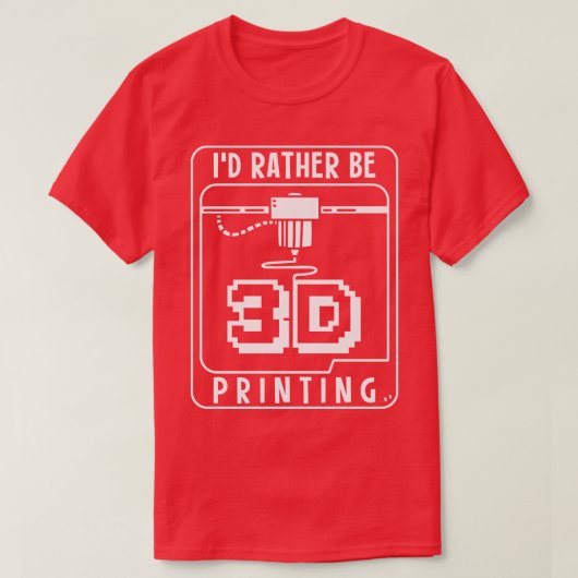 T-shirt Id Plutôt Être Impression 3D 1 (Design devant)