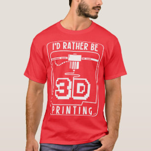 T-shirt Id Plutôt Être Impression 3D 1