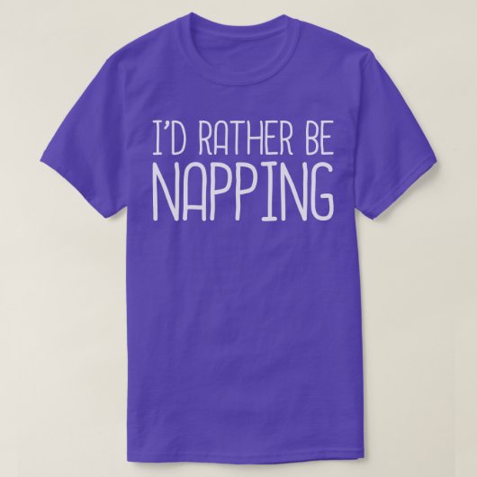 T-shirt ID Plutôt Napping (Design devant)