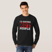 T-shirt Id Plutôt Que Les Personnes - Introductions (Devant entier)